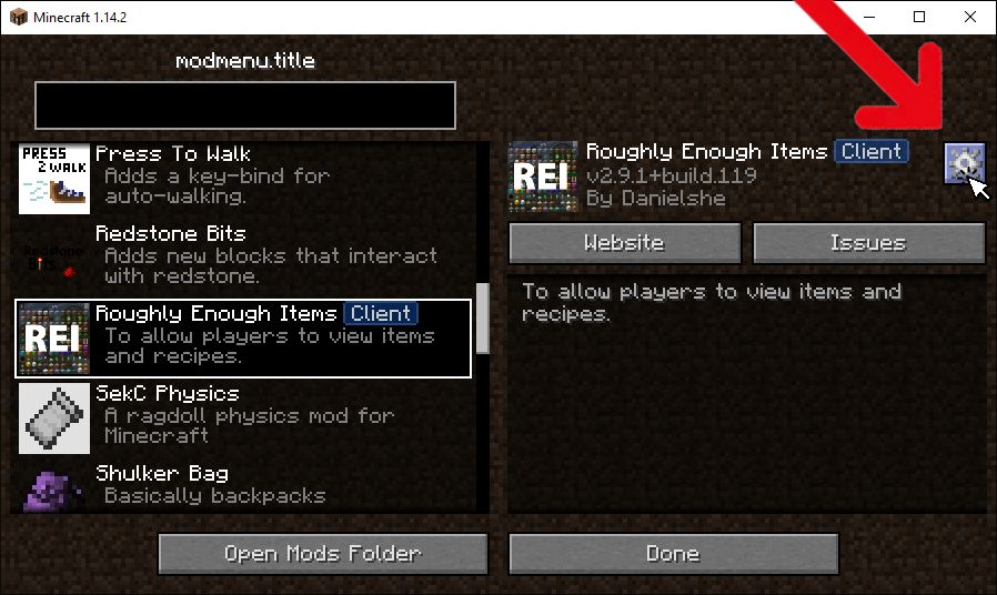 open the mods folder for minecraft on a mac